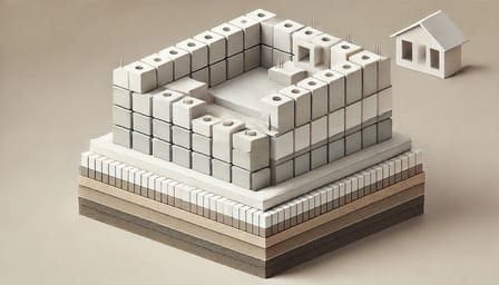 ФБС с подвалом 10×12 м